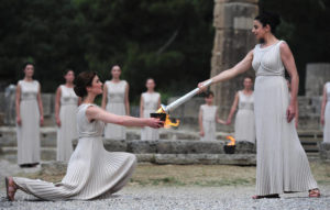 Lighting Ceremony Of The Olympic Flame