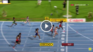 Video 100m Women Candace Hill Bydgoszcz 2016