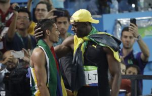 Usain Bolt Wayde Van Niekerk