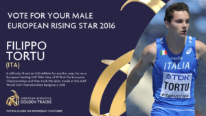 Filippo Tortu Rising Star 2016