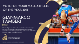 Gianmarco Tamberi European Athlete of the Year 2016